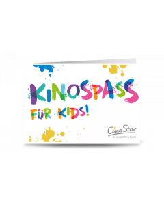 Downloadgutschein Kinospaß für Kids