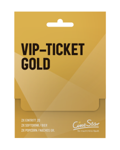 VIP-Ticket Gold 2D 
